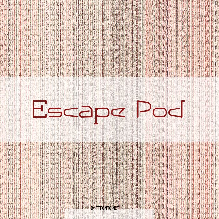 Escape Pod example